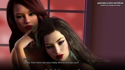 Depraved excitement | perfect three way and deepthroat with 2 warm whorish teens with big asses insane for some man sausage in their wet small cock-squeezing cunts | My sexiest gameplay moments | Part #7