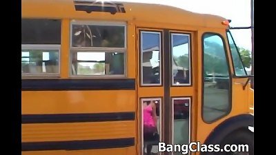 School bus driver fucking teenager girl