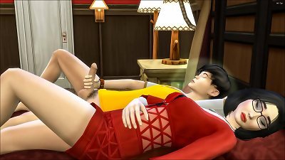 son ravages Sleeping asian mom | asian mom Shares The Same bed With Her son-in-law In The hotel room | chinese movie hookup episode | chinese Sleeping mommy [En Sub]